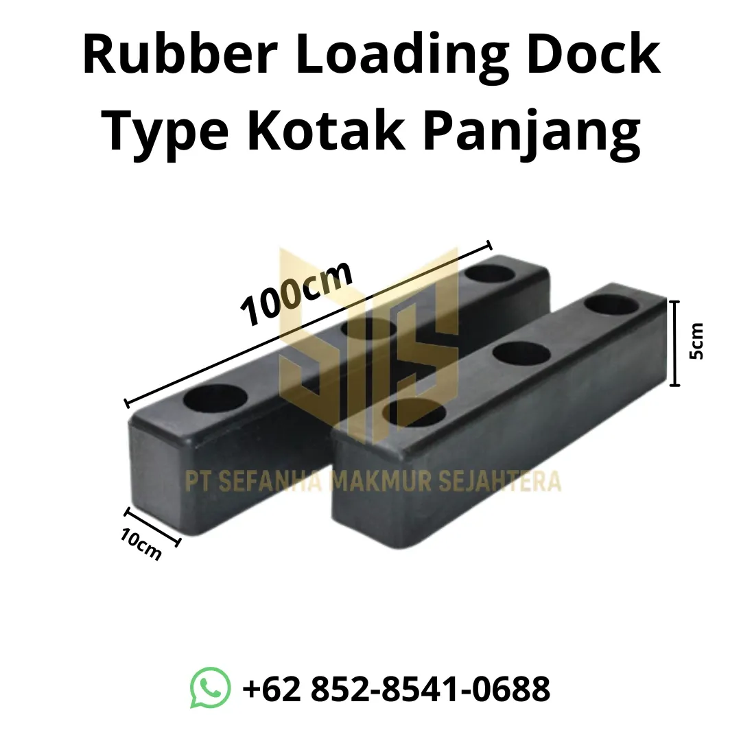 RUBBER KARET LOADING DOCK TYPE KOTAK